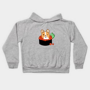 Sushi Corgi Kids Hoodie